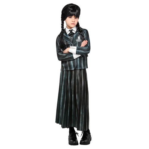 Costume addams mercoledì - costume, con